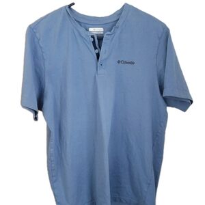 Columbia Men's Light Blue Short Sleeve Tee